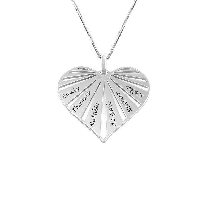 Family Necklace in Sterling Silver - Mini design-1 product photo