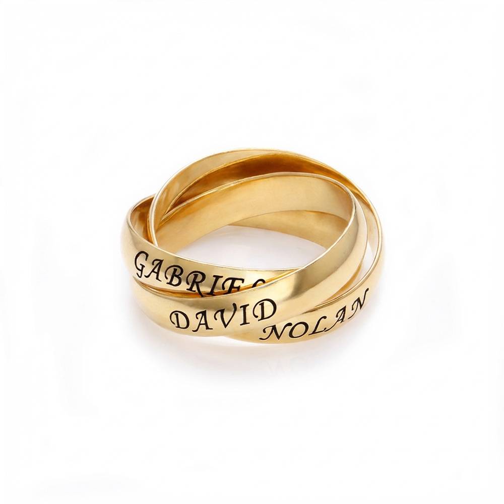 Charlize Russian Ring in Gold Plating-1 Charlize Russian Ring in Gold Plating-1 product photo