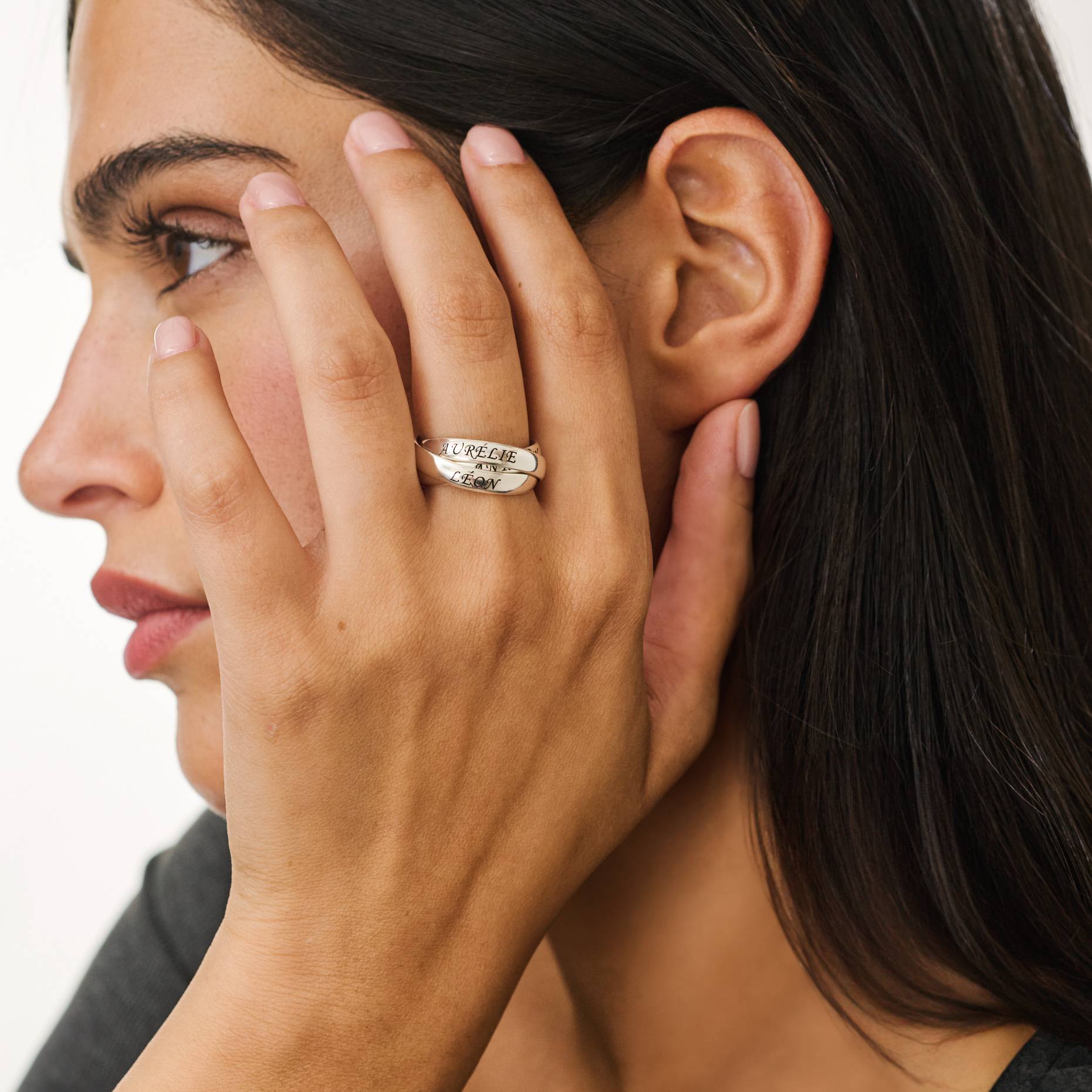 Charlize Russian Ring in Sterling Silver-3 product photo