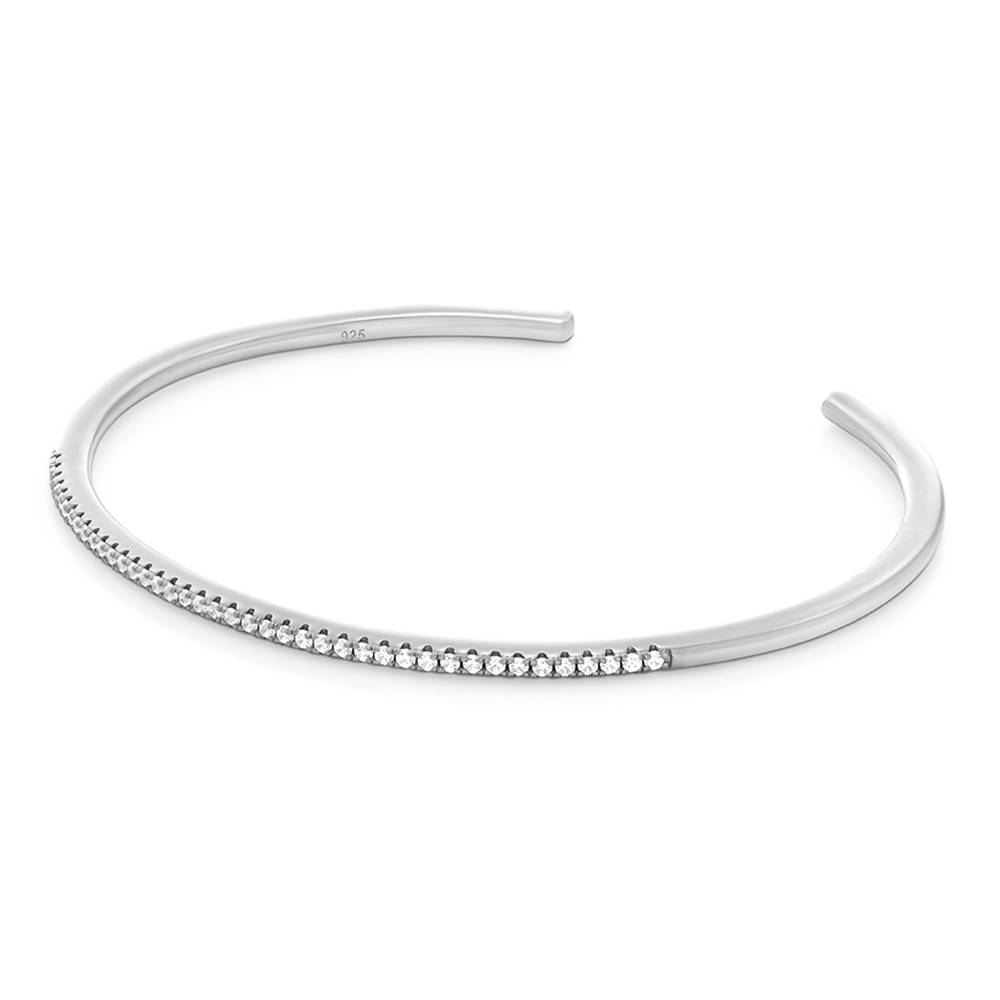 Eternal Classic Tennis Bangle in Silver-2 product photo