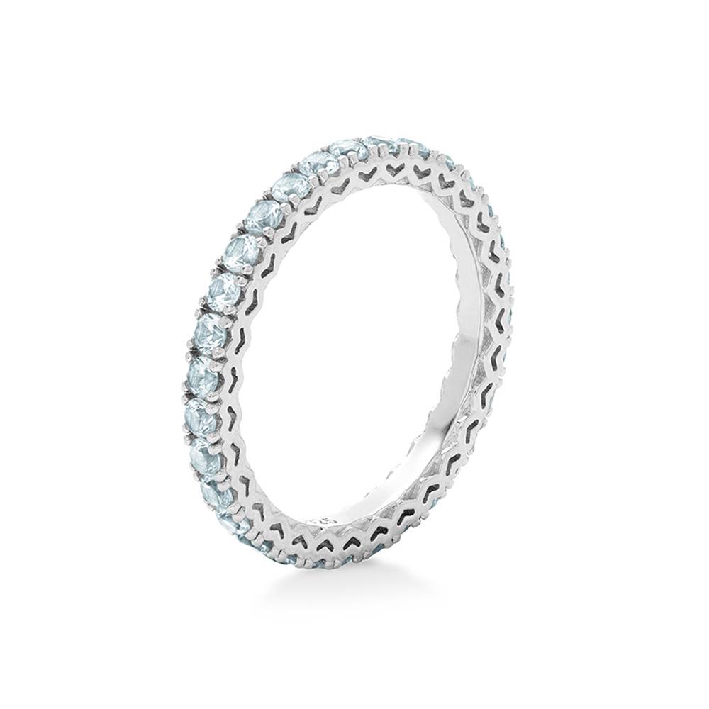 Eternal Shine Tennis Ring in Silver-2 product photo