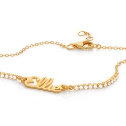 Kate Tennis Bracelet, Gold