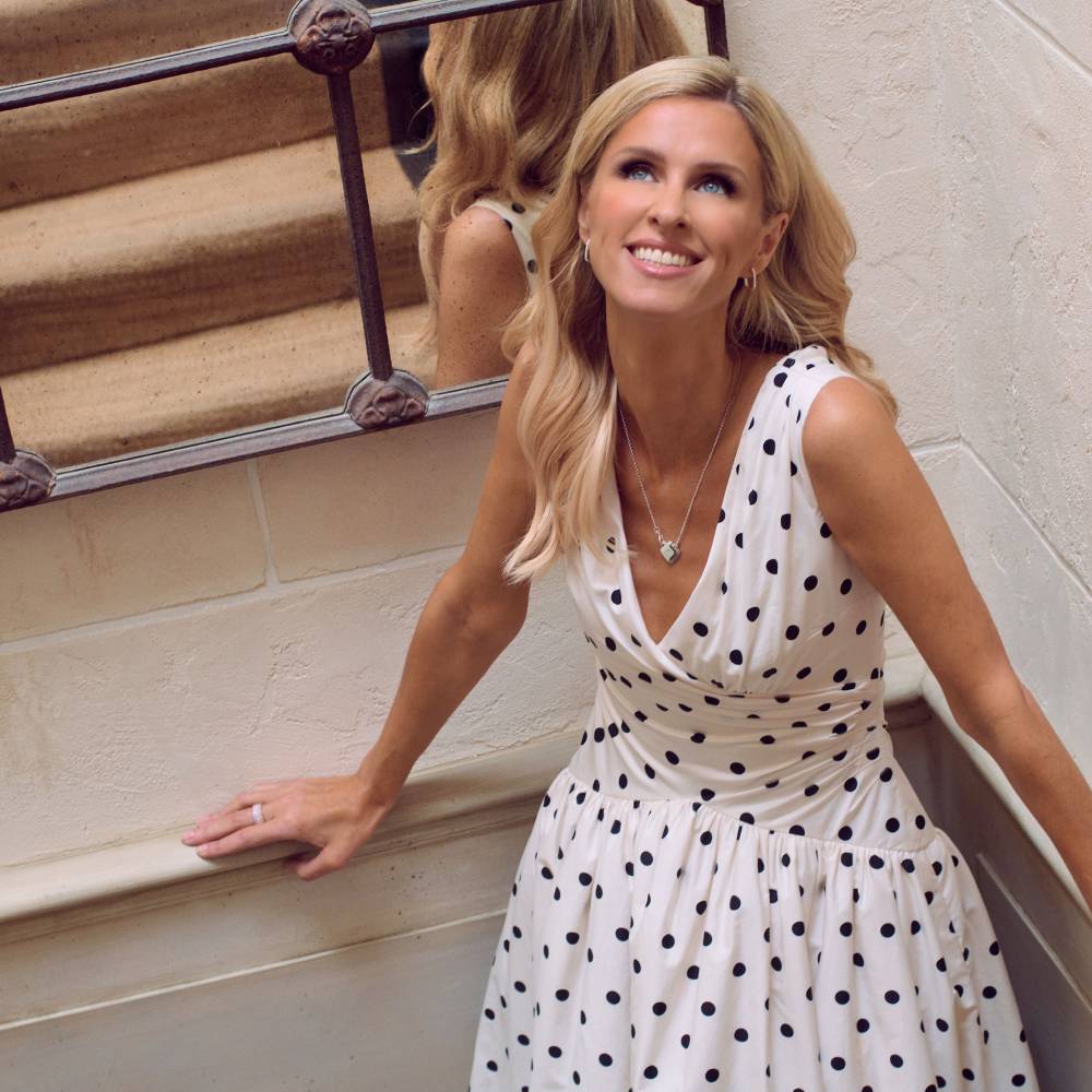 Made to Treasure Initials Locket Necklace  in Silver-5 product photo