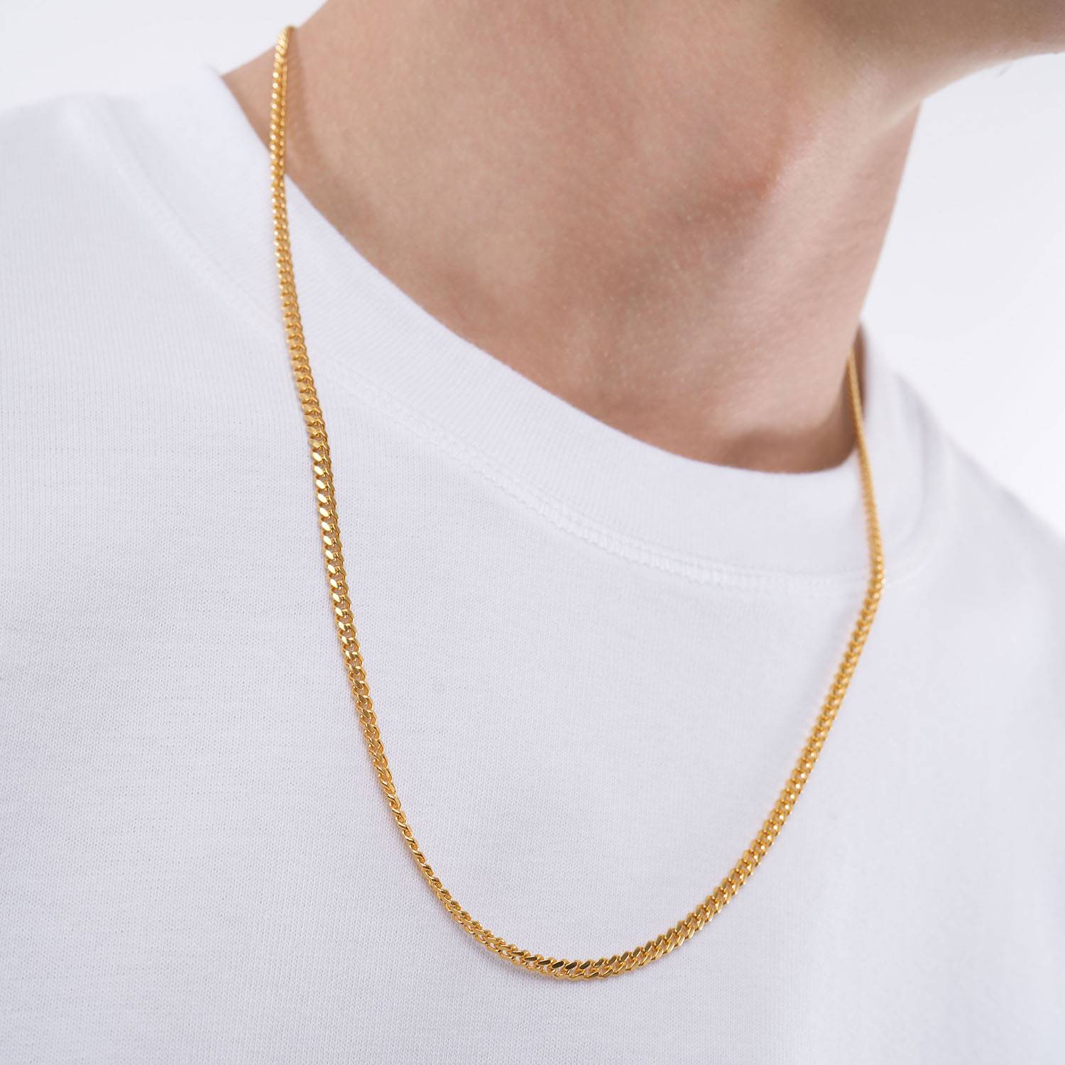 Miami Cuban Link Chain in Gold Plating-1 product photo