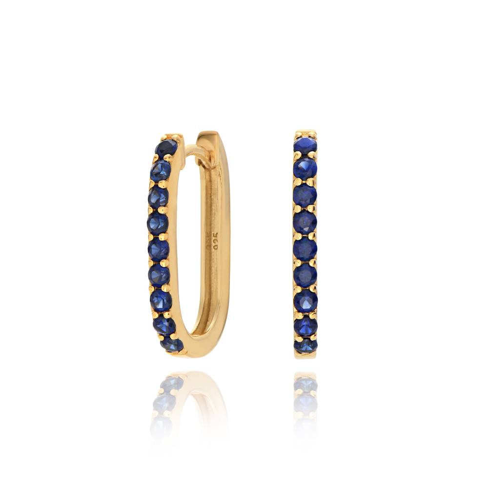 Monica CZ Huggies in 18ct Gold Vermeil-2 product photo