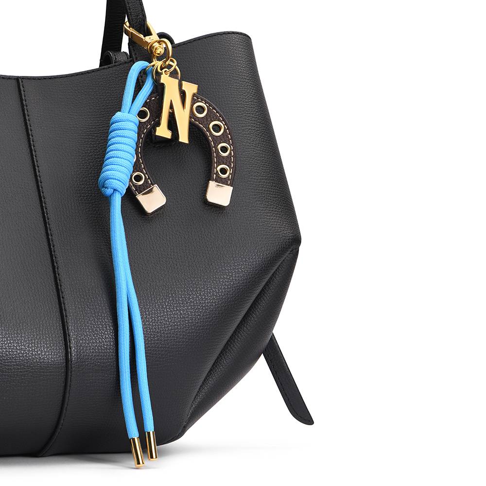 Fortune Found Horseshoe Initial Bag Charm-2 Fortune Found Horseshoe Initial Bag Charm-2 product photo