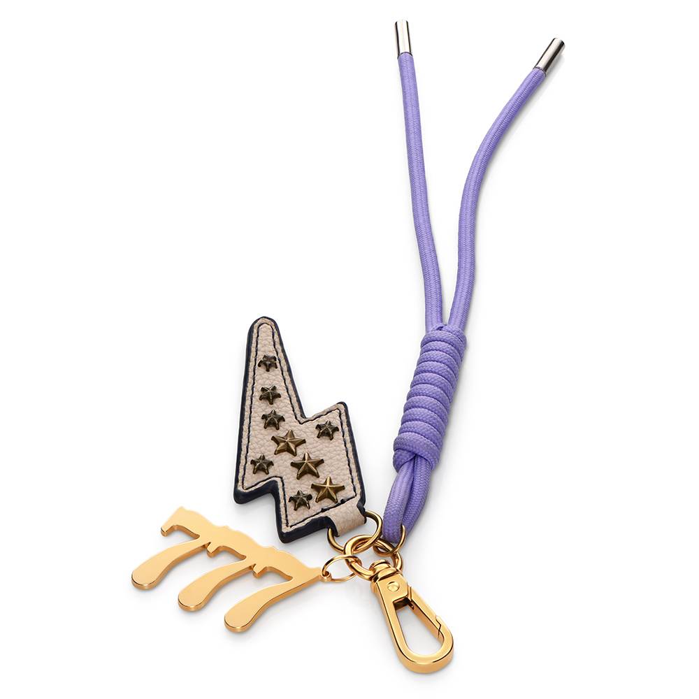 Electric Energy Angel Number Bag Charm-4 product photo