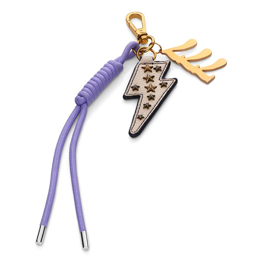 Electric Energy Angel Number Bag Charm-1 product photo