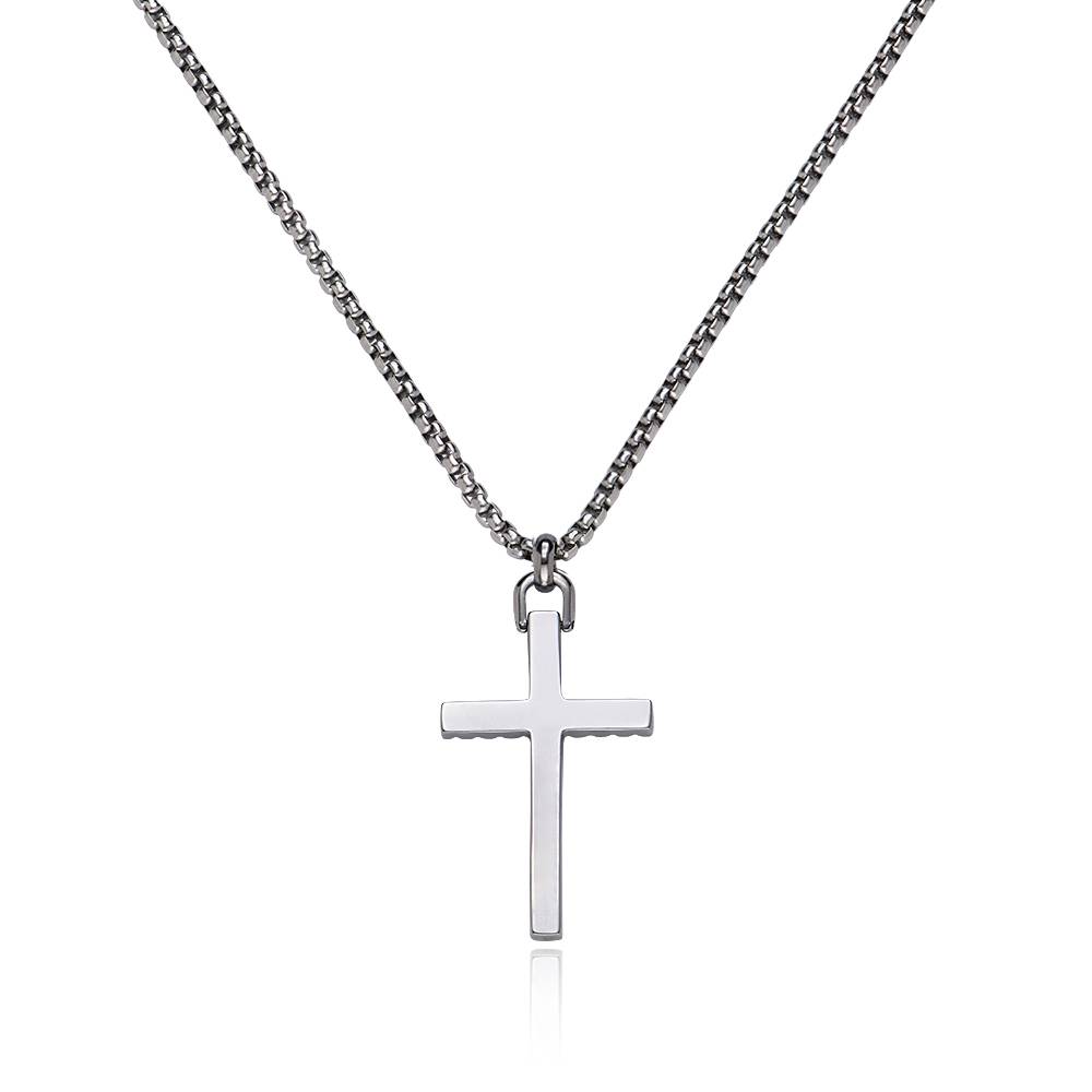 Adam's Rope Cross Necklace for Men-3 Adam's Rope Cross Necklace for Men-3 product photo