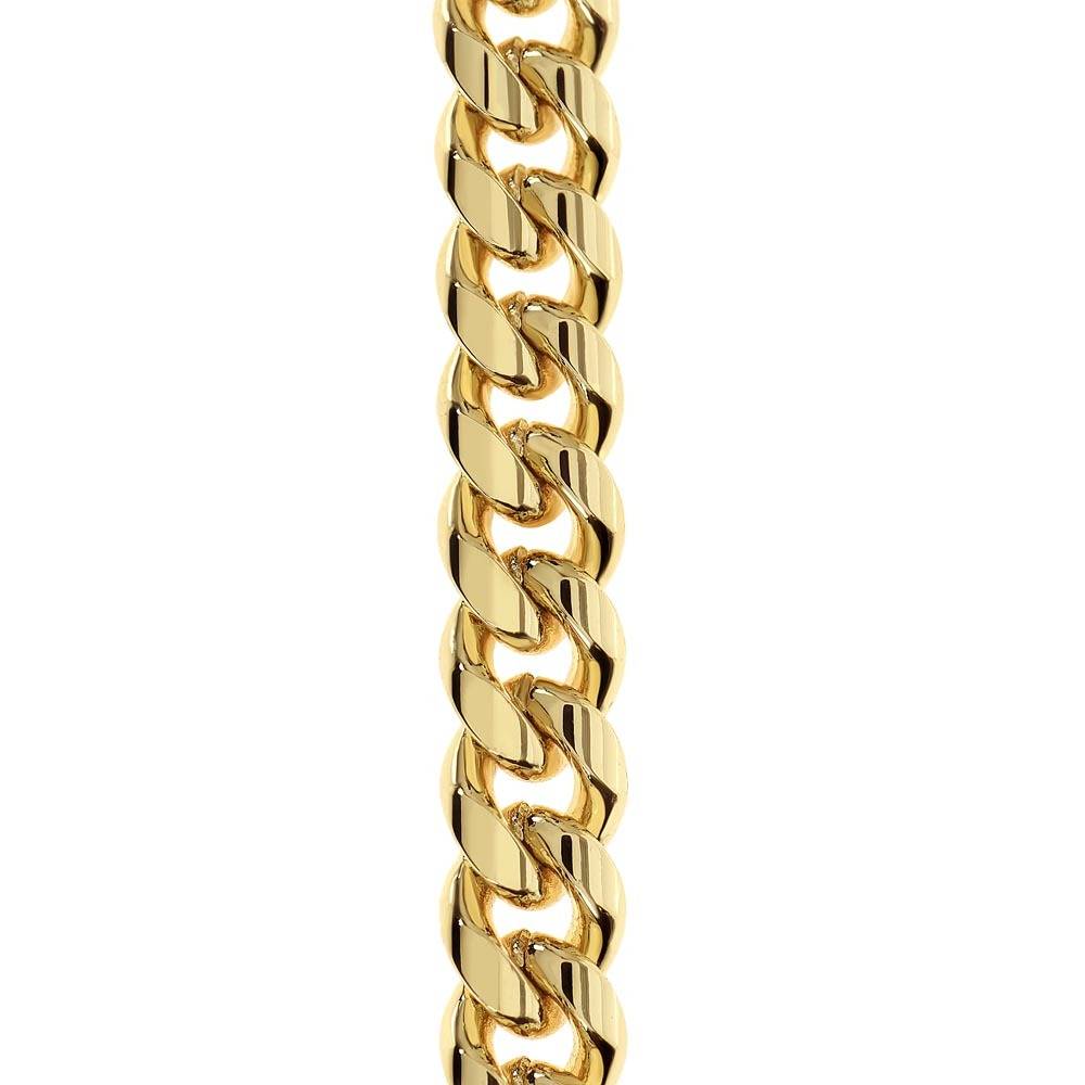 Cuban Link Chain in Gold Plating-4 product photo