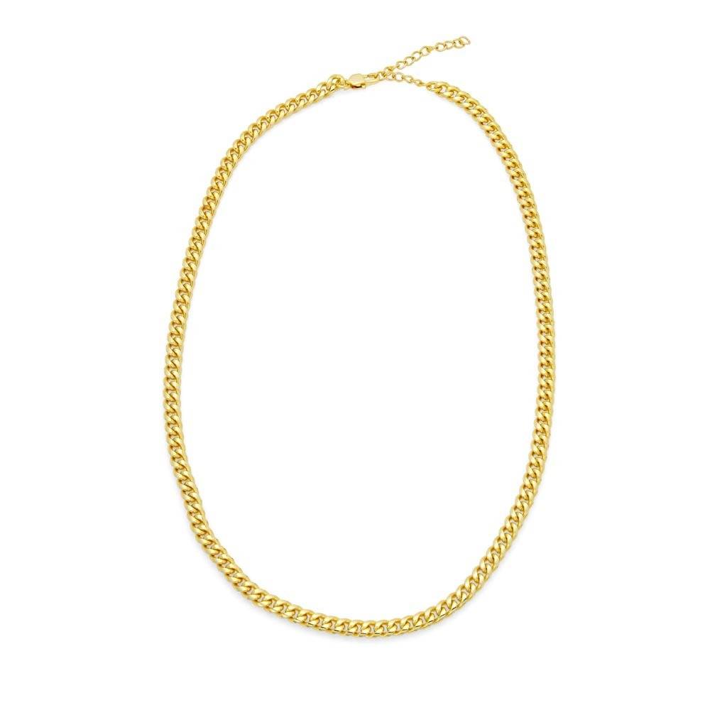 Cuban Link Chain in Gold Plating-5 product photo