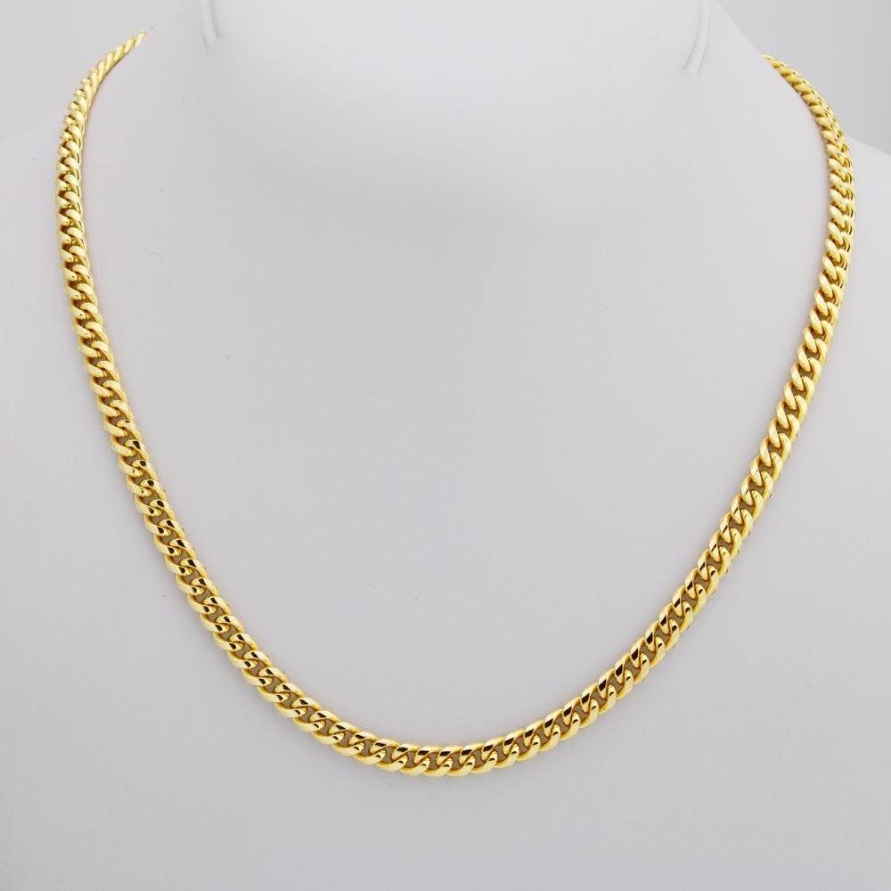 Cuban Link Chain in Gold Plating-3 product photo