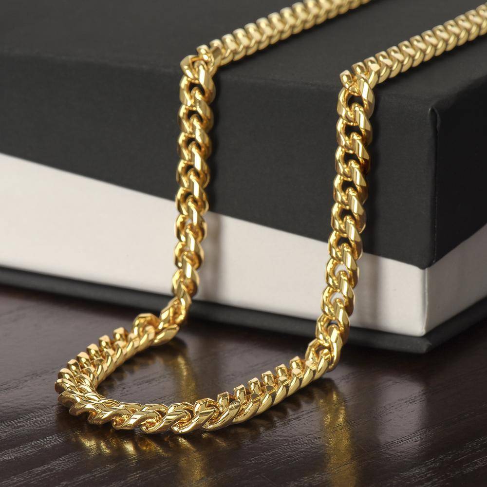 Cuban Link Chain in Gold Plating-1 product photo
