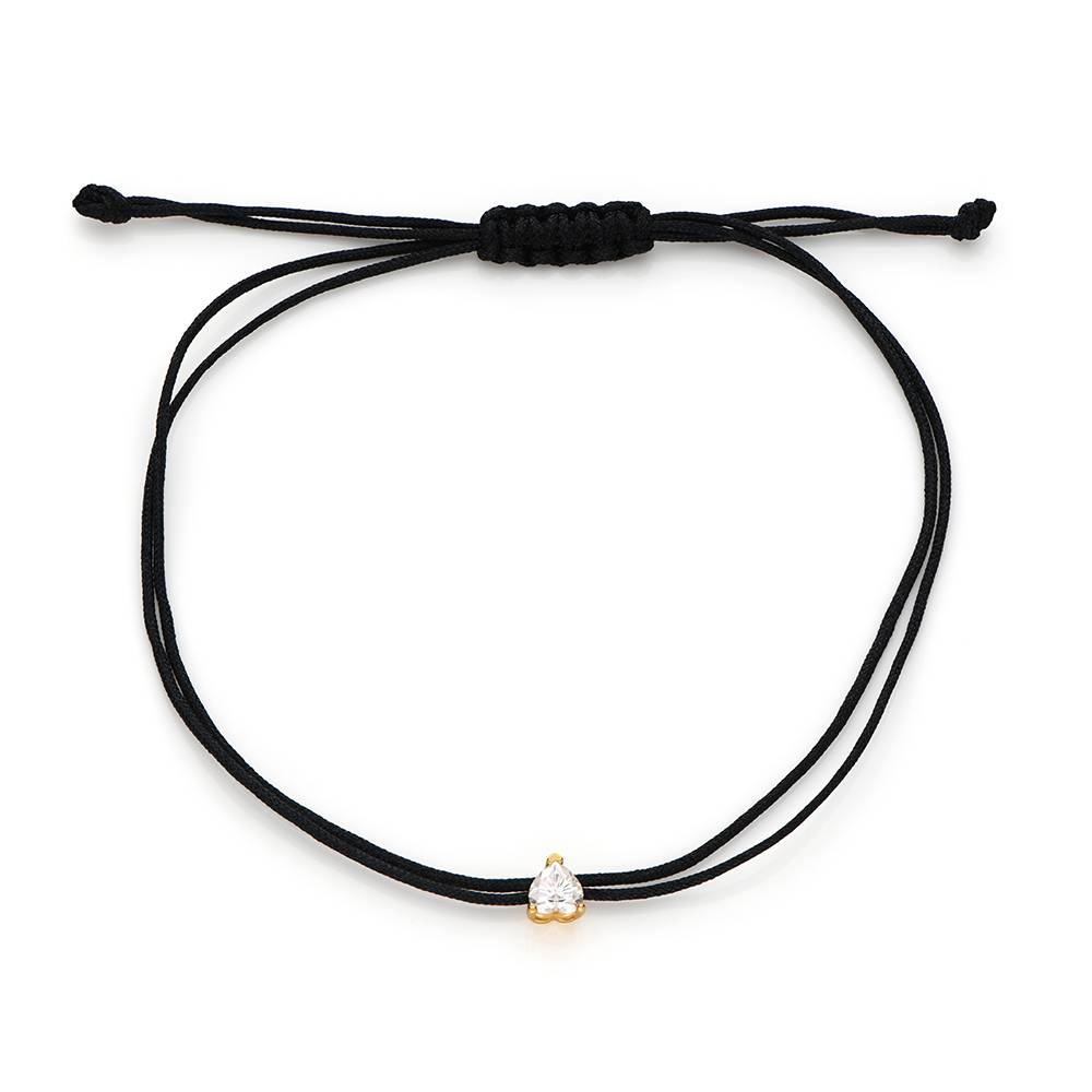 Tethered Heart Adjustable Cord Bracelet-2 product photo