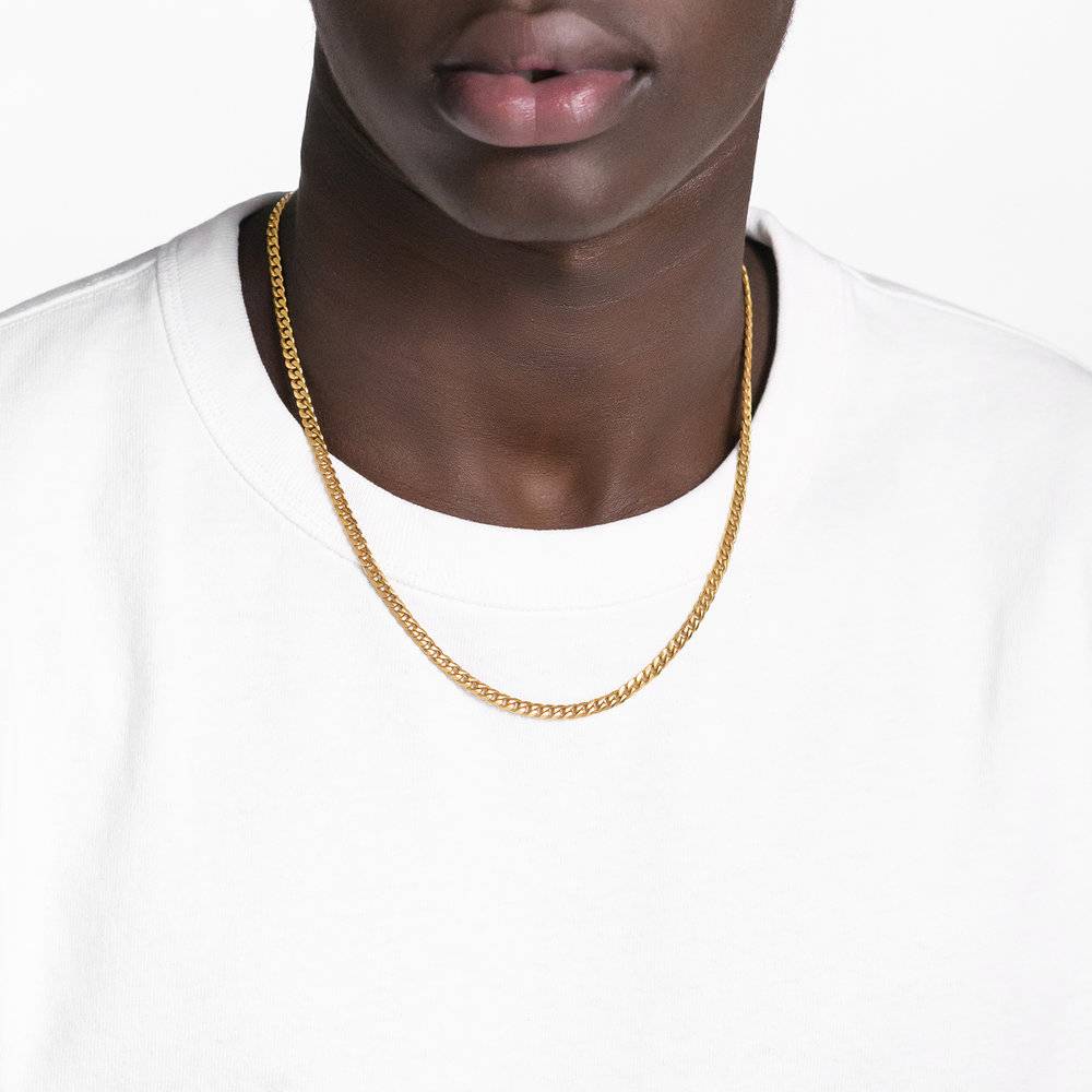 Bold Curb Chain in Gold Plating-2 Bold Curb Chain in Gold Plating-2 product photo