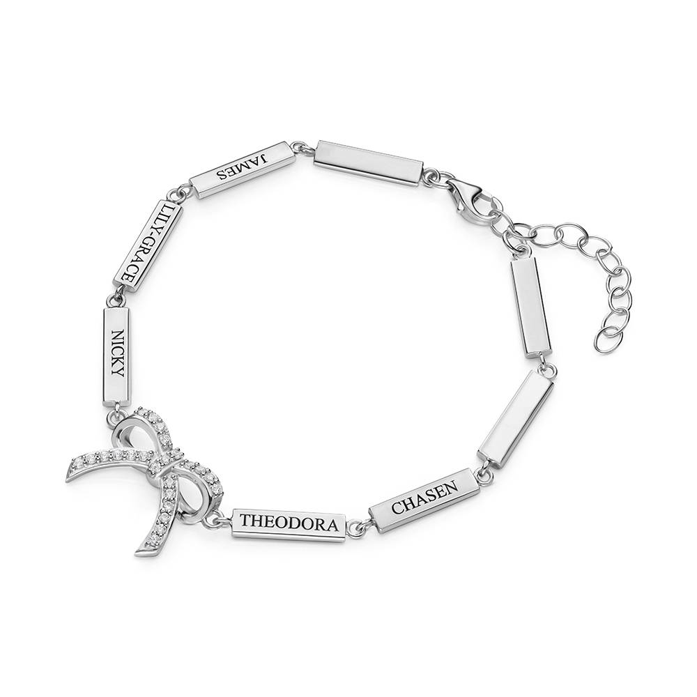 Tied With A Bow Bracelet in Sterling Silver-1 Tied With A Bow Bracelet in Sterling Silver-1 product photo
