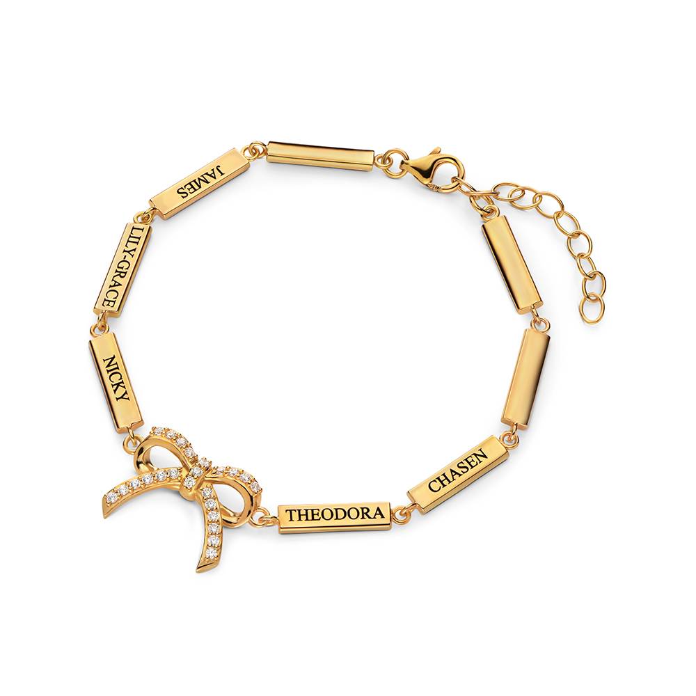 Tied With A Bow Bracelet in Vermeil-4 Tied With A Bow Bracelet in Vermeil-4 product photo