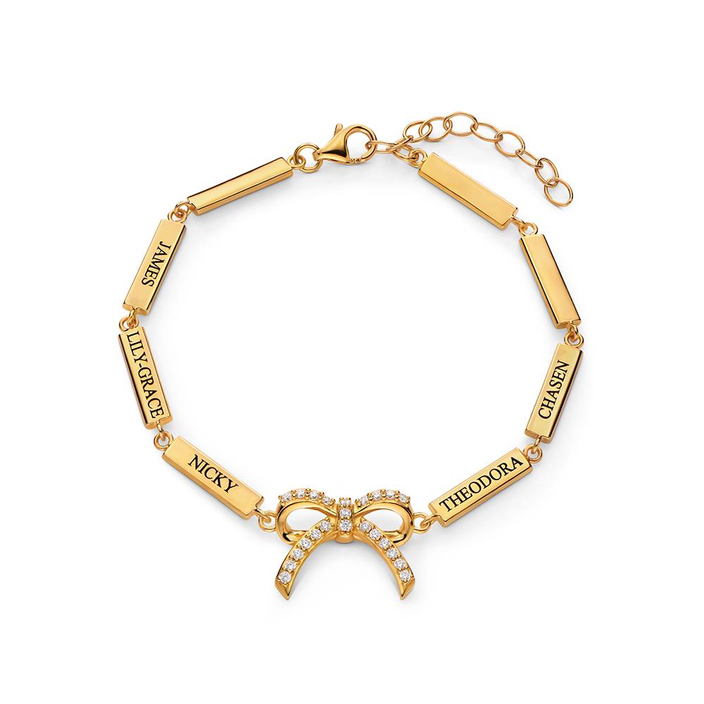 Tied With A Bow Bracelet in Vermeil-1 Tied With A Bow Bracelet in Vermeil-1 product photo