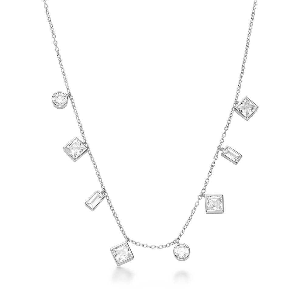 Together in Harmony Necklace in Silver-1 product photo