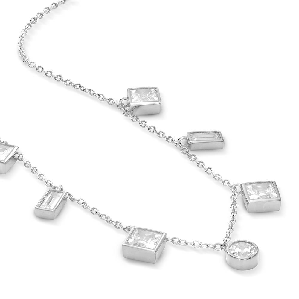 Together in Harmony Necklace in Silver-2 product photo