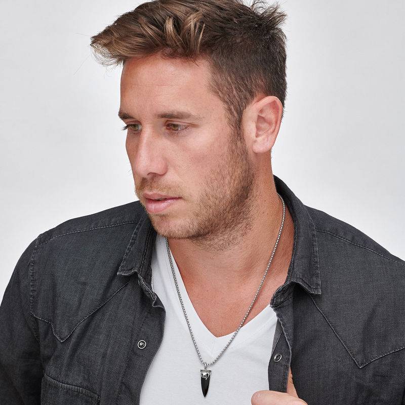 Men's Celtic Dagger Pendant Necklace-3 product photo